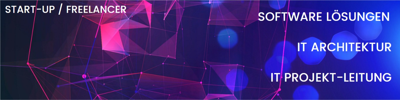 Start-up, Freelancer, Software solutions, IT Architectures, Project management